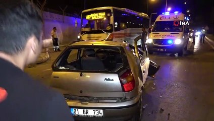 Adana’da feci kaza: 2 ölü, 3 yaralı