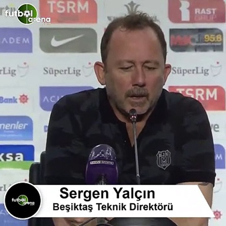 Sergen Yalçın: "Beşiktaş için üçüncülük başarı değildir"