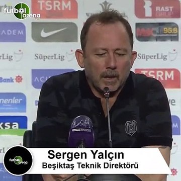 Sergen Yalçın: Beşiktaş için üçüncülük başarı değildir