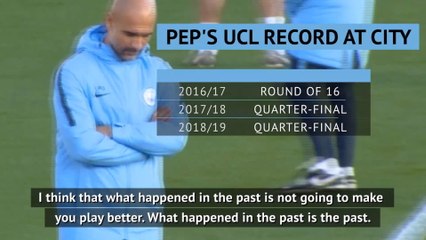 Past Champions League pain is no motivation to succeed - Guardiola