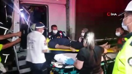 Tem otoyolunda iki tır çarpıştı: 1 yaralı