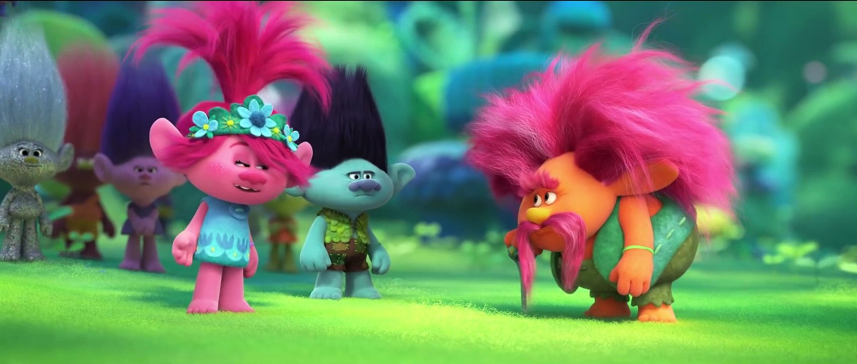 TROLLS WORLD TOUR movie clip - The Secret Pop Music String