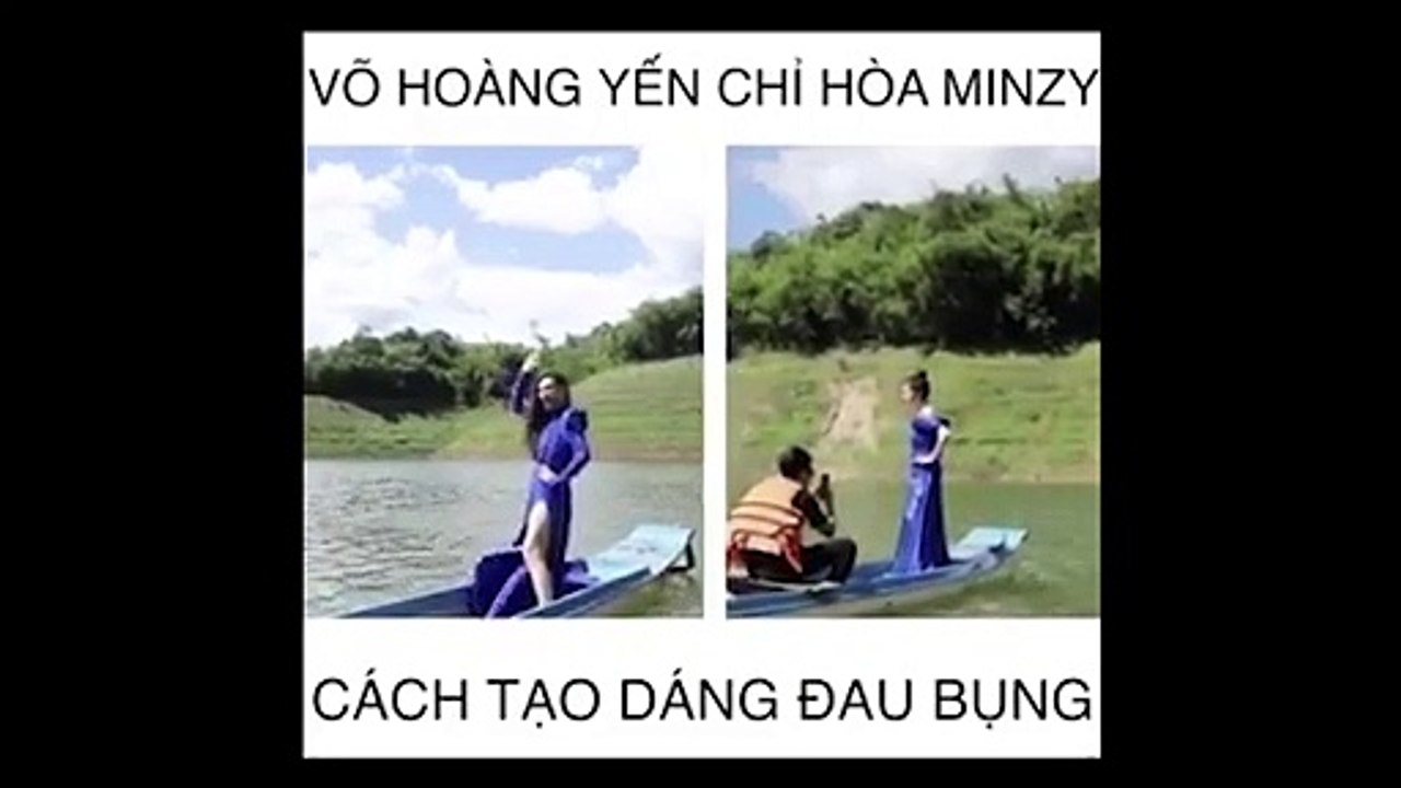 Võ Hoàng Yến hướng dẫn Hòa Minzy cách tạo dáng