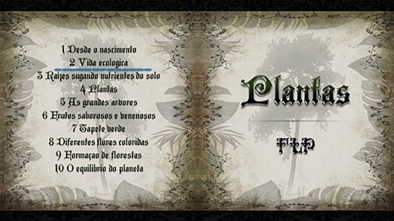 O segredo por trás do som de "Plantas revelado! Grátis - FLP Plantas🍄