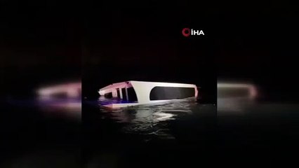 Heybeliada açıklarında tekne alabora oldu