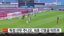 [프로축구] 울산, 상주에 대승…주니오 2골 활약