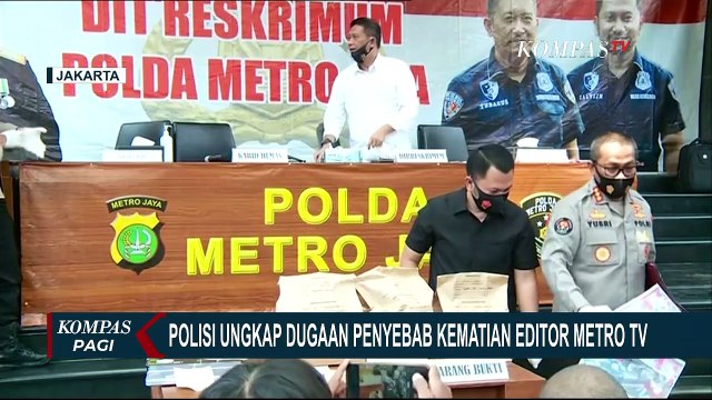 Polisi Rilis Penyelidikan Kasus Meninggalnya Editor Metro TV, Keluarga Yakin Bukan Bunuh Diri