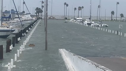 Hurricane Hanna floods Corpus Christi