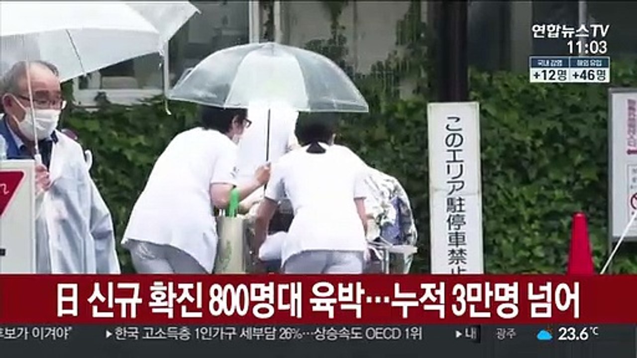 일본 코로나19 신규 확진 800명대 육박…누적 3만명 넘어서