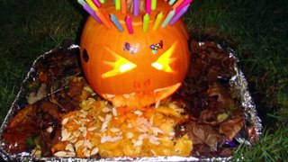 Handcrafted Carve Pumpkin for Halloween