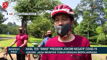 下载视频: Hasil Tes Swab Negatif Corona, Presiden Jokowi Beri Pesan Ini pada Masyarakat!