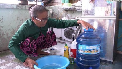 Người dân đảo Lý Sơn khổ sở vì nước nhiễm mặn