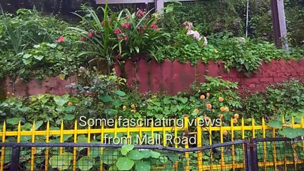 Some panoramic views of the Mussoorie Queen of Mountains located in India.