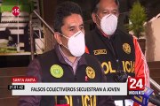 Detienen a falsos colectiveros que tenían secuestrada a una mujer