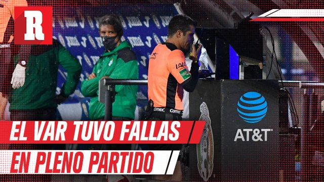 El Var se quedo sin señal en el partido Cruz Azul vs Santos