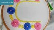 Hand Embroidery - Neckline Embroidery For Kurtis-Kameez - Lazy Daisy Stitch For Beginners