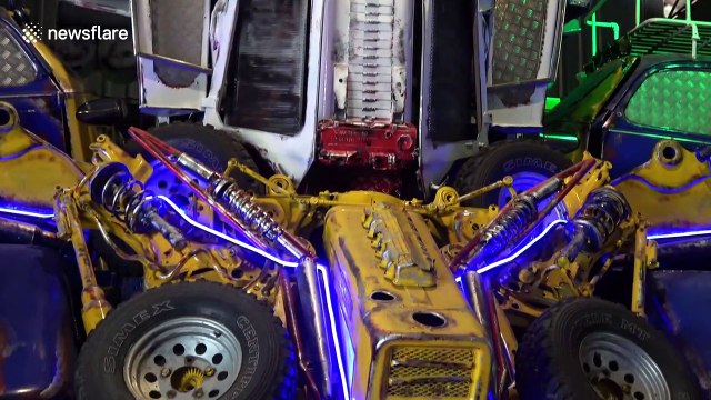 Incredible scrap metal sculptures of iconic movie characters (Extended)