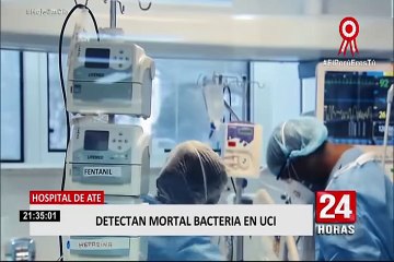 Investigación reveló la presencia de bacterias mortales en el nuevo Hospital de Ate