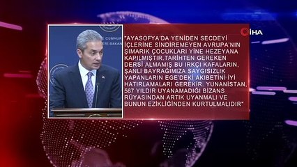 Türkiye'den Yunanistan'a sert tepki