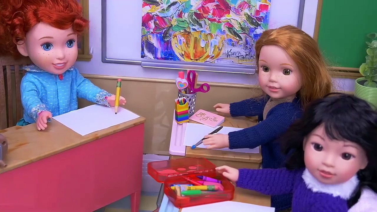 Baby Dolls School Class Toys Play! video Dailymotion
