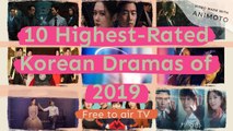 Top 10 Highest Rating Korean Drama 2019 (Free To Air TV)