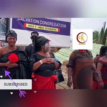 PRESENTER NANA ADJEI SIKA PA FINAL FUNERAL RITES