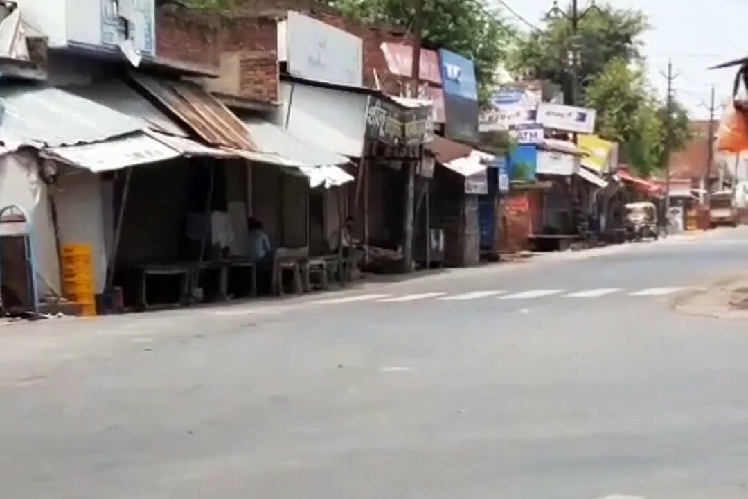 55 घंटे के लॉकडाउन का दिखा असर, बाजारो में पसरा रहा सन्नाटा