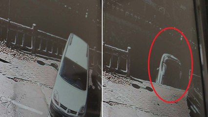 El frenini çekmeyi çekmeyi unutunca...