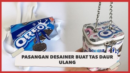 Pasangan Desainer Buat Tas Daur Ulang, Tak Kalah Modis dengan Tas Mewah