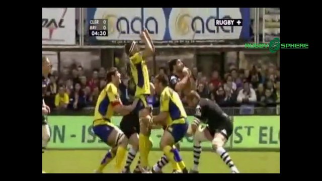 Résumé ASM Clermont CA Brive 2009 top 14 rugby