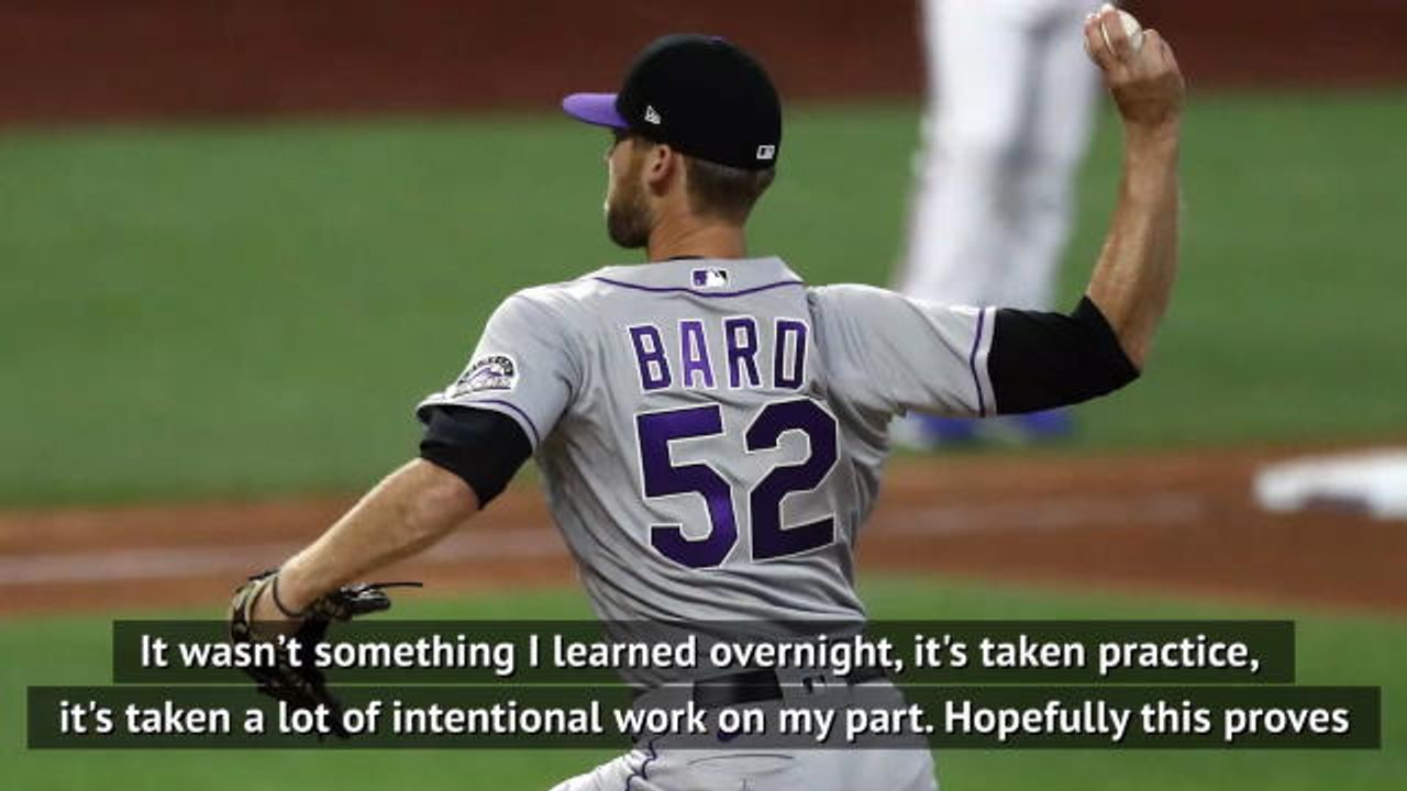 Pitcher Bard finally yips to win in the majors after a sevenyear gap video Dailymotion