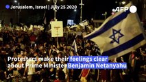Protesters gather for anti-government demonstration in Israel