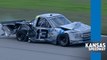 Playoff shakeup in Gander Trucks after big wreck at Kansas