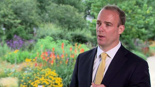 Raab 'appreciates' disruption for Spain travellers