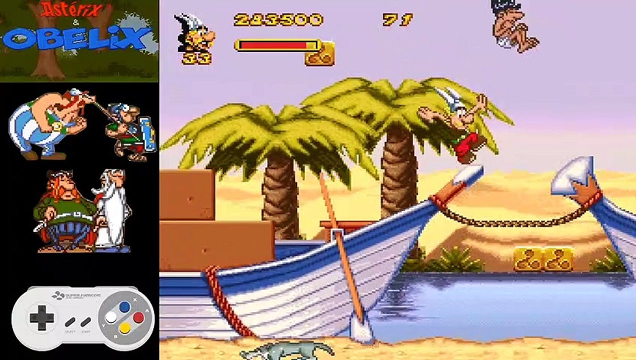 Asterix and Obelix / #4 / Egyptia / SNES