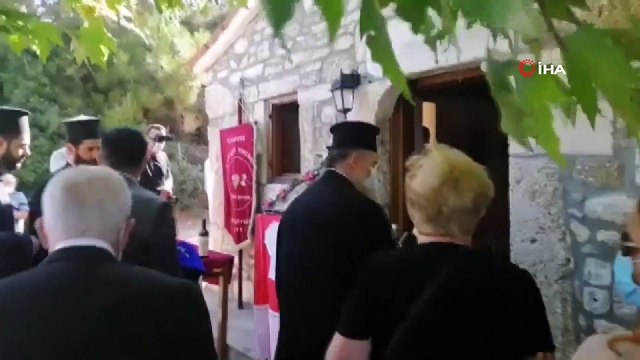 Fener Rum Ortodoks Patriği Bartholomeos Bozcaada’da düzenlenen geleneksel ayine katıldı