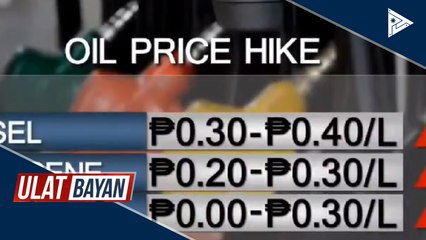 Ilang kumpanya ng langis, magpapatupad ng dagdag presyo