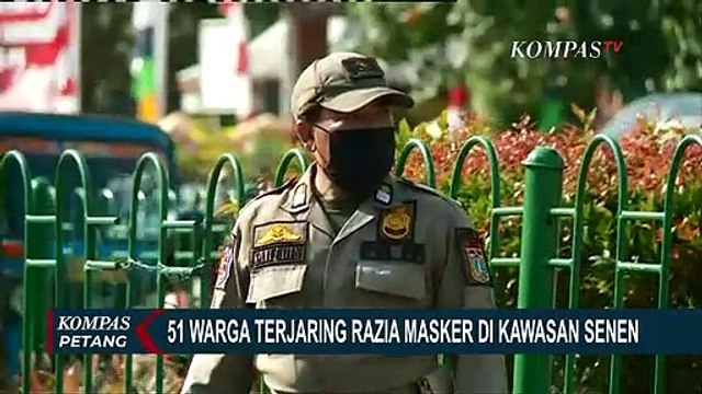 Gencar Razia Protokol Kesehatan, Alasan Pelanggar Lupa dan Malas Pakai Masker