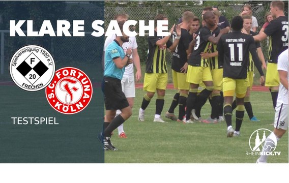 Dritter Sieg im dritten Testspiel | SpVg Frechen 20 - SC Fortuna Köln (Testspiel)