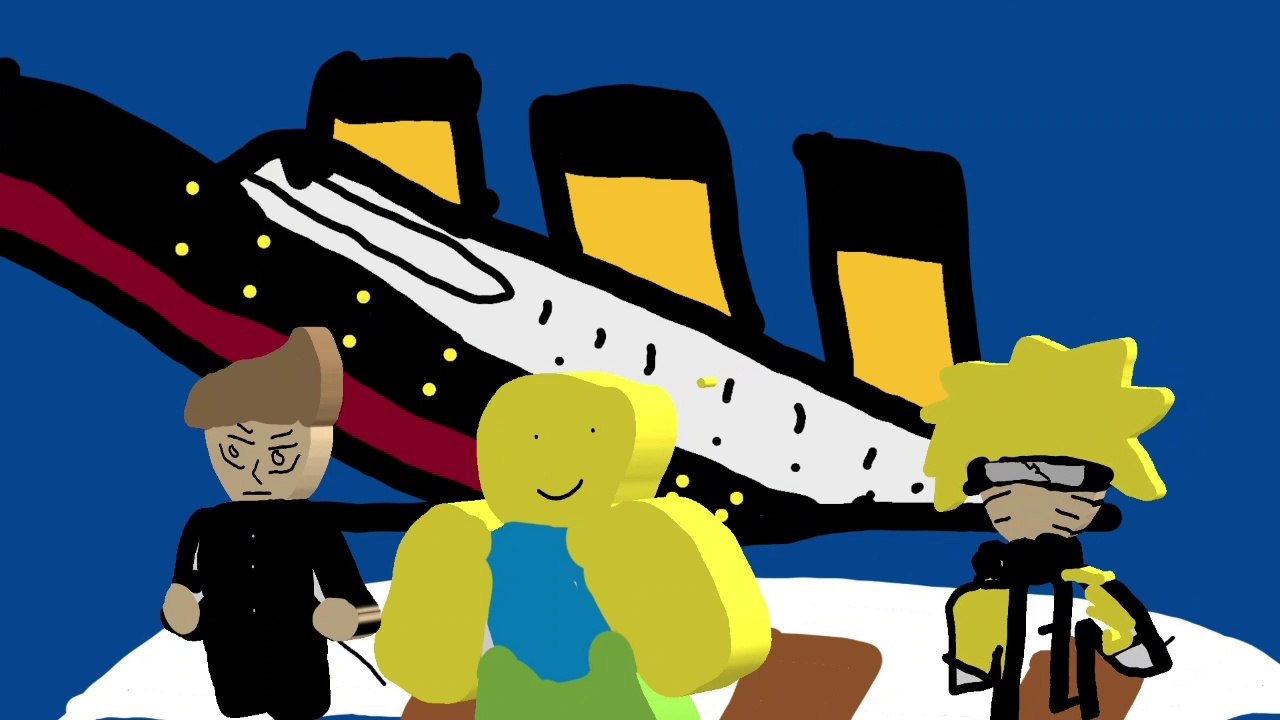 Titanic Sinks - Toontastic Created by Kids! Titanic Hits the Ice Berg
