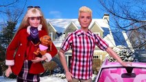 Barbie Dolls Gets New Car from Ken as Christmas Present!