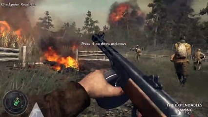 #3 Call of Duty - World at War | WALKTHROUGH - Their Land, Their Blood and Burn 'em Out