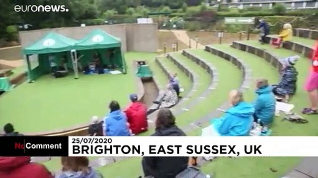 UK open-air theatre reopens with strict guidelines as restrictions lifted