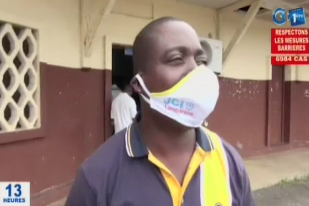 RTG/Remise de kits de lutte contre le coronavirus aux populations par la JCI Lambaréné