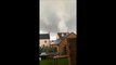 Stunned Northampton residents capture their shock on video as tornado tears through countryside