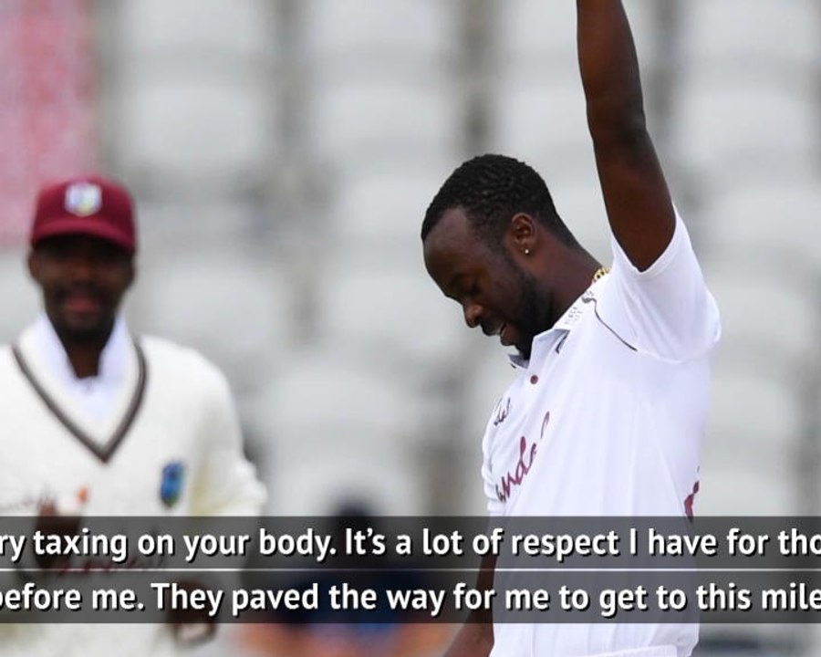 West Indies greats helped inspire Roach to 200 Test wickets