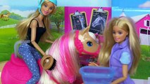 Barbie GIrl, Ken and Chelsea Family Horse Riding Adventure!