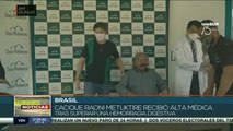 Brasil: dan de alta médica al cacique Raoni Metuktire