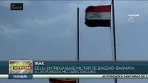 Irak: EE.UU. entrega base militar de Bagdad-Basmaya