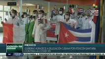 México: despiden a delegación de médicos cubanos con agradecimientos